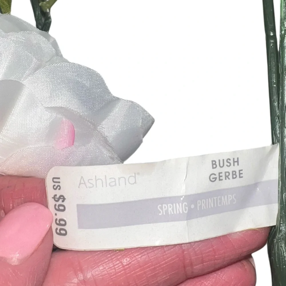 NWT Ashland White Peony & Hydrangea Bush Bundle Faux Floral Stems Wedding Bridal